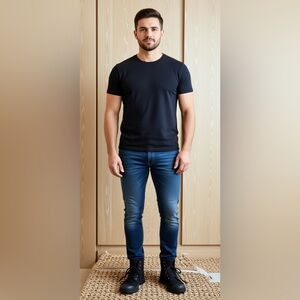 Palladium Black High-Top Canvas Shoes